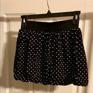 Girlyfied Black and White Skort